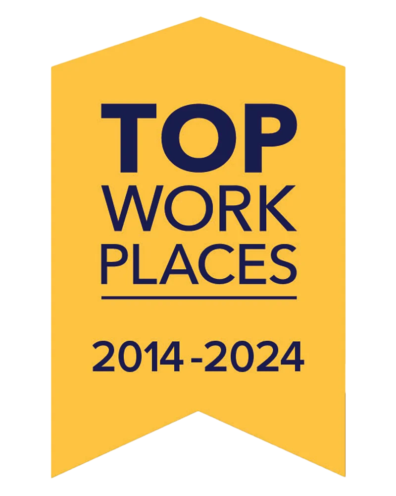 Top Places to work 2014-2024